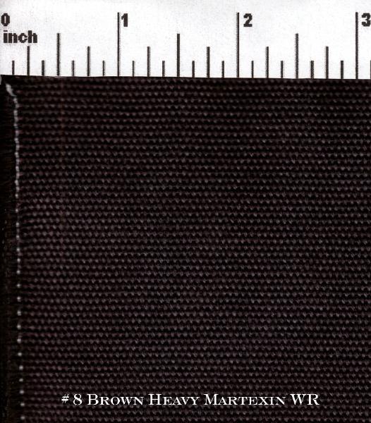 Brown Heavy Martexin Water Repellent #8 Duck